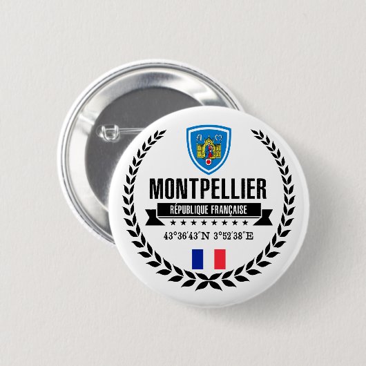 Montpellier Button (Vorne & Hinten)
