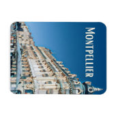 Montpellier Foto Vintage Magnet (Horizontal)