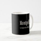 Montpellier Languedoc-Roussillon Frankreich Franzö Kaffeetasse (VorderseiteRechts)