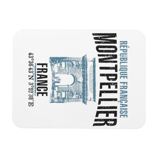 Montpellier Magnet (Horizontal)