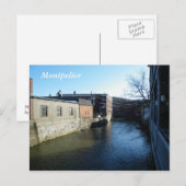 Montpellier Postkarte (Vorne/Hinten)