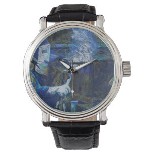 Montre Armband "Mann bei der Arbeit " Armbanduhr