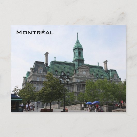Montreal Altstadt Postkarte (Vorderseite)