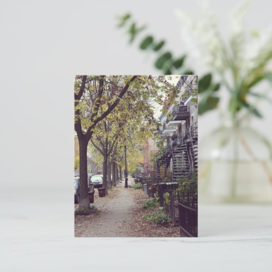 Montréal - Automne Postkarte (Stehend Vorderseite)