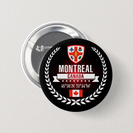 Montreal Button (Vorne & Hinten)