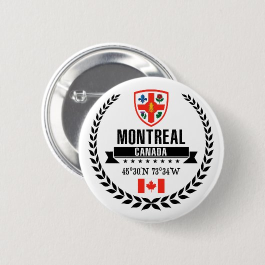 Montreal Button (Vorne & Hinten)