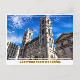 Montréal Canada Notre Dame Kathedrale Moderne Postkarte