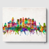 Montreal Canada Skyline Gästebuch (Rückseite)