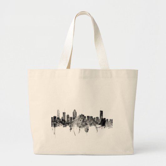 Montreal Canada Skyline Jumbo Stoffbeutel (Vorne)