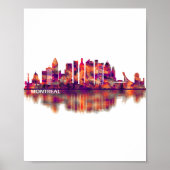 Montreal Canada Skyline Poster (Vorne)