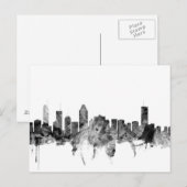 Montreal Canada Skyline Postkarte (Vorne/Hinten)