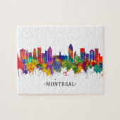 Montreal Canada Skyline Puzzle (Horizontal)