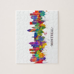 Montreal Canada Skyline Puzzle