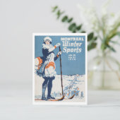 Montreal Canada Vintage Travel Postkarte (Stehend Vorderseite)