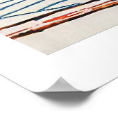 Montreal Canada Vintage Travel Postkarte Poster (Ecke)