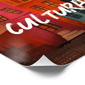 Montreal: Capital Cultural de Canadá con Arquitect Poster (Ecke)