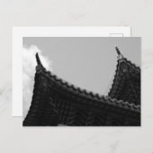 Montreal Chinatown Paifang Postkarte (Vorne/Hinten)