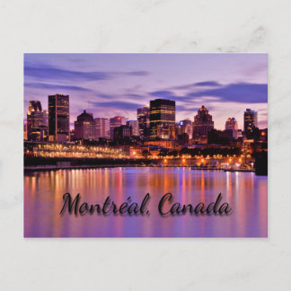 Montreal Cityscape Postkarte