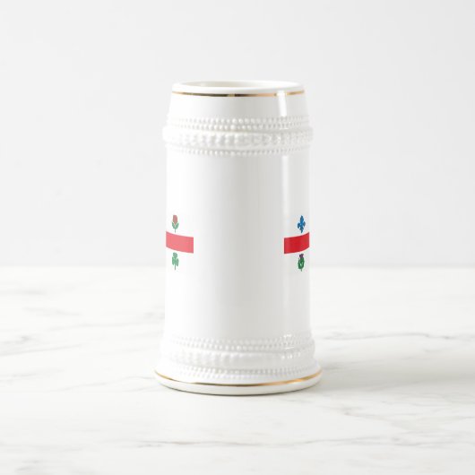 Montreal-Flaggen-Tasse Bierglas (Mittel)