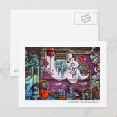 Montréal Graffiti Foto Postcard von Brad Hines Postkarte (Vorne/Hinten)
