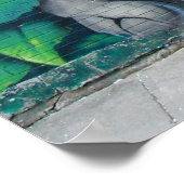 Montreal Graffiti Poster (Ecke)