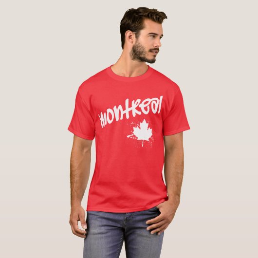 Montreal Graffiti T-Shirt (Vorne ganz)