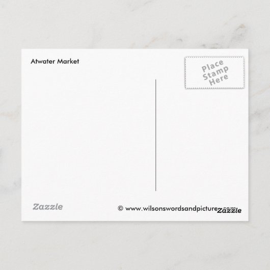 Montreal Highlights Postkarte (Rückseite)