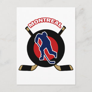 MONTREAL HOCKEY POSTKARTE