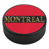 MONTREAL HOCKEY PUCK (3/4)