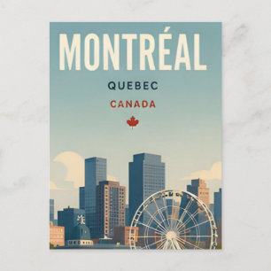 Montreal Kanada Alter Hafen & französisches Erbe � Postkarte