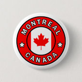 Montreal Kanada Button (Vorderseite)