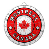 Montreal Kanada Dartscheibe (vorne)
