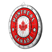Montreal Kanada Dartscheibe (Vorderseite rechts)