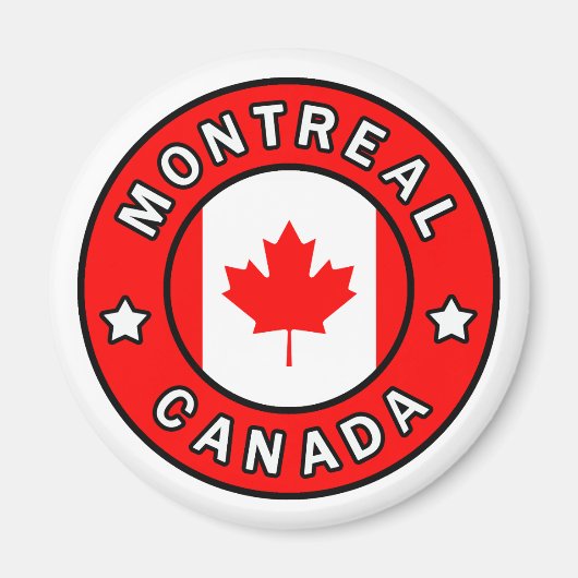 Montreal Kanada Magnet (Vorne)