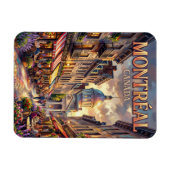 Montréal Kanada Magnet (Horizontal)