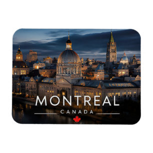 Montreal Kanada Nördliche Uferpromenade Reise 🌍 Magnet