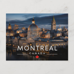 Montreal Kanada Nördliche Uferpromenade Reise 🌍 Postkarte