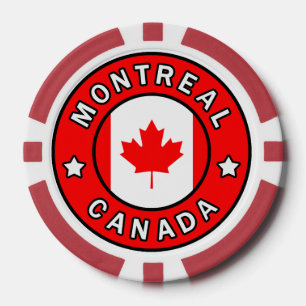 Montreal Kanada Pokerchips