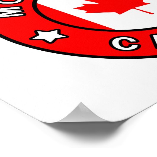 Montreal Kanada Poster (Ecke)