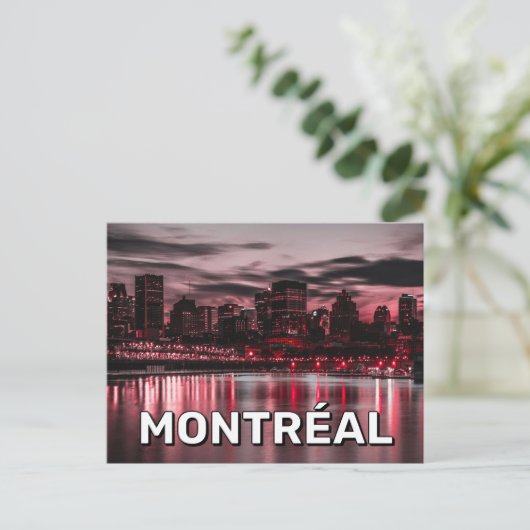 Montréal, Kanada Postkarte (Stehend Vorderseite)