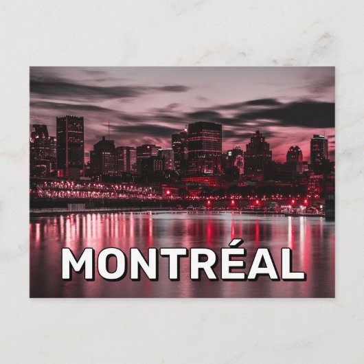 Montréal, Kanada Postkarte (Vorderseite)