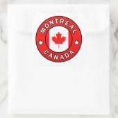 Montreal Kanada Quadratischer Aufkleber (Tasche)