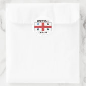 Montreal Kanada Runder Aufkleber (Tasche)