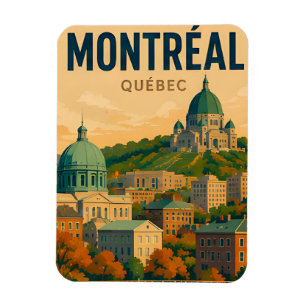 Montreal Kanada Skyline Historische Stadt Reise Magnet