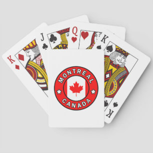 Montreal Kanada Spielkarten
