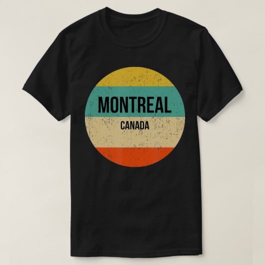 Montreal Kanada T-Shirt (Design vorne)