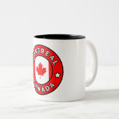 Montreal Kanada Zweifarbige Tasse (VorderseiteRechts)