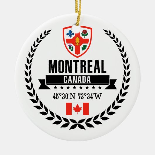 Montreal Keramikornament (Vorne)