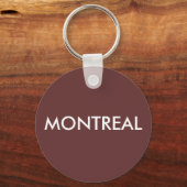 MONTREAL KEY CHAIN SCHLÜSSELANHÄNGER (Vorderseite)