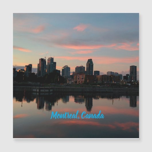 Montreal Magnetkarte (Vorderseite)